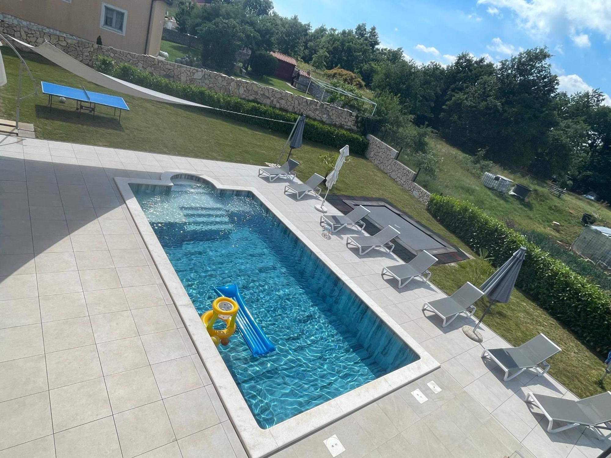 Villa Fluggi Near Labin Santalezi Экстерьер фото
