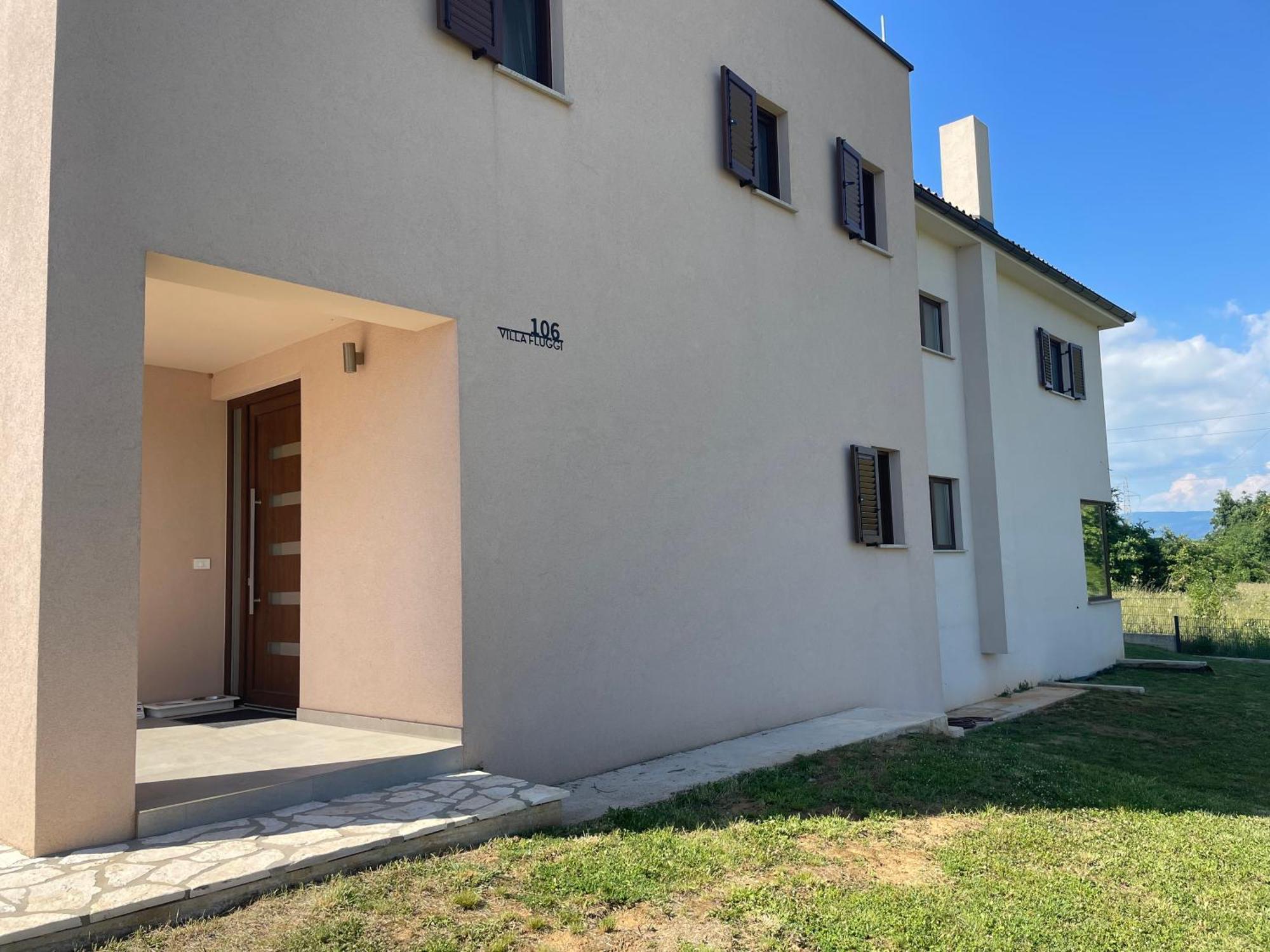 Villa Fluggi Near Labin Santalezi Экстерьер фото